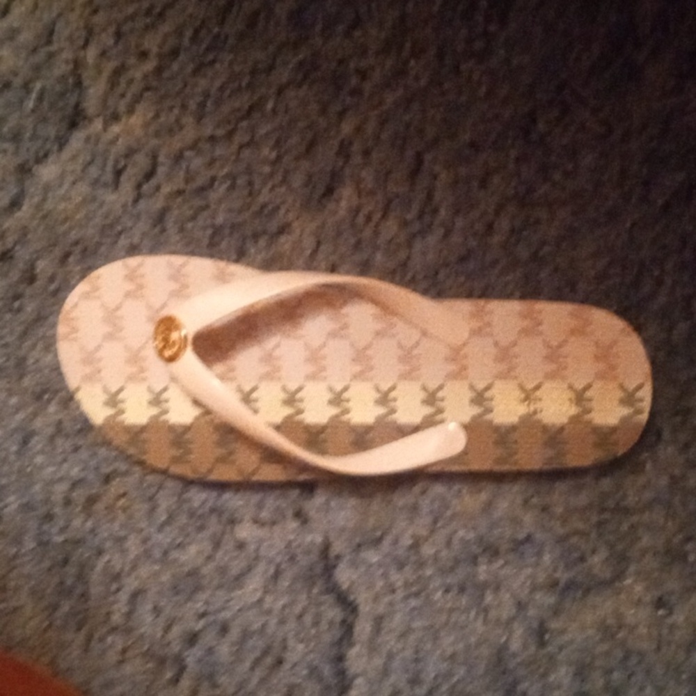 Michael Kors Pink Flip Flop